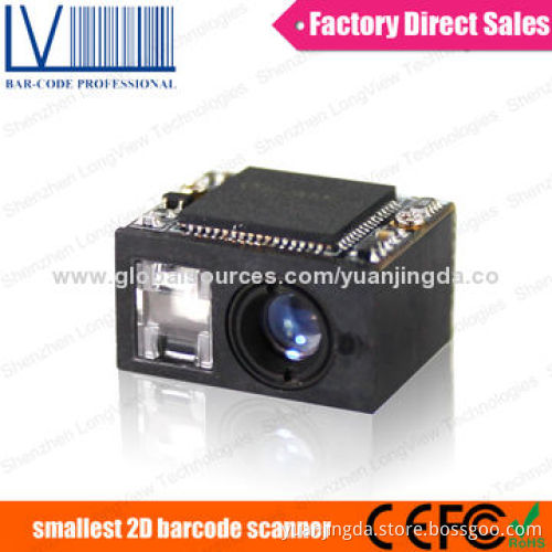 Smallest 2D barcode scanner, module embedded into Tablet PC/Smartphone